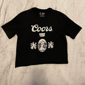 Cropped Coors Banquet Tee / T-Shirt